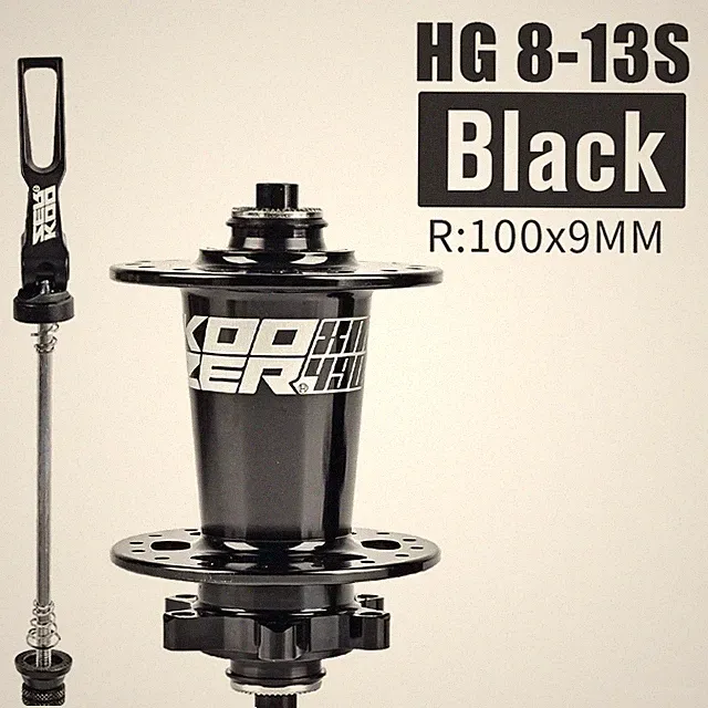Front Hub NBK 2 Bearing Cube Bushings Hubs 100x9MM 100x15MM 28/32/36 Holes HG