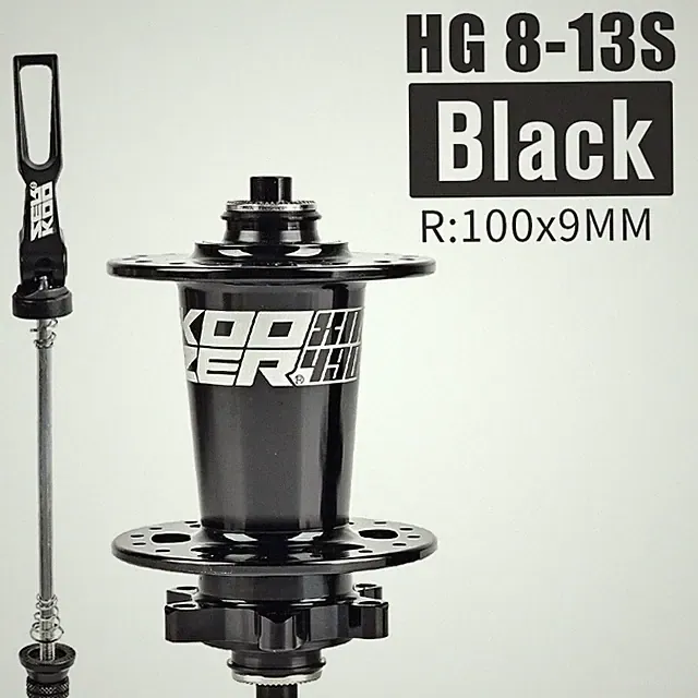 Mountain Bike NBK 2 Bearing Cube Bushings Front Hub 100x9MM 100x15MM 28/32/36H