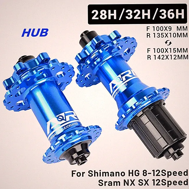 MTB Bicycle Hub 32 28 36Holes Bike Bearing Hub Cube Bicycle Wheel Hub 8-12V