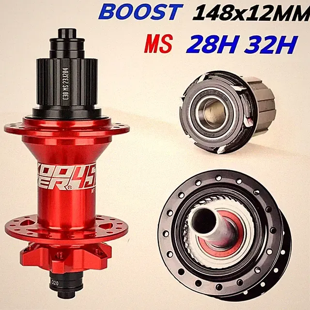 Mtb Bike Hubs Rear Noisy Hub 28 32 Holes Boost Bicycle Hubs 12Speed Ms Cubes