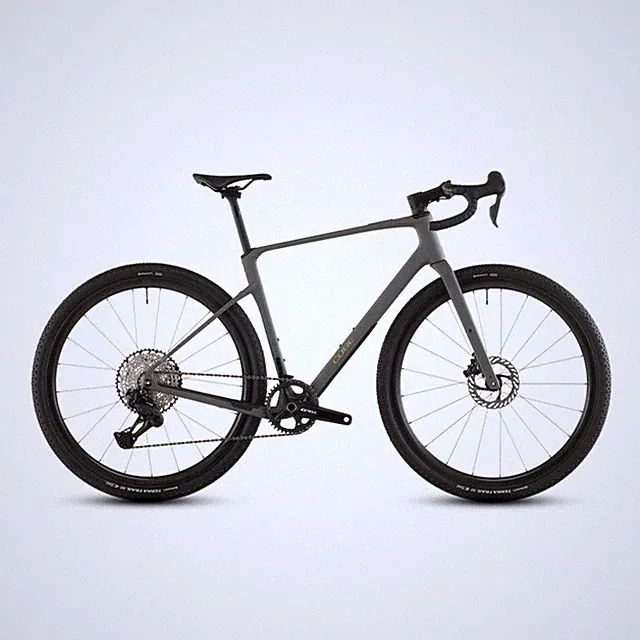 Nuroad C:62 Ex 28 12V Old Grey Nprism 2026 Cube Gravel Bike
